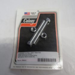 Harley 45 Flathead Solo Rear Axle Adjusters Bolts . 1930-52 P/N 41575-30