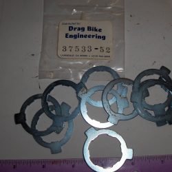 Harley Sportster Clutch Hub Nut Lock Tabs "Ten" 1952-84  P/N 37533-52