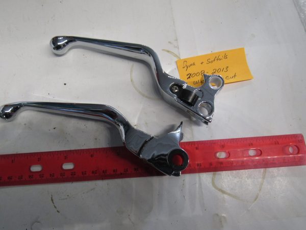 Harley Twin Cam Softails and Dynas,Chrome?Clutch & Brake Lever Set  2008-13