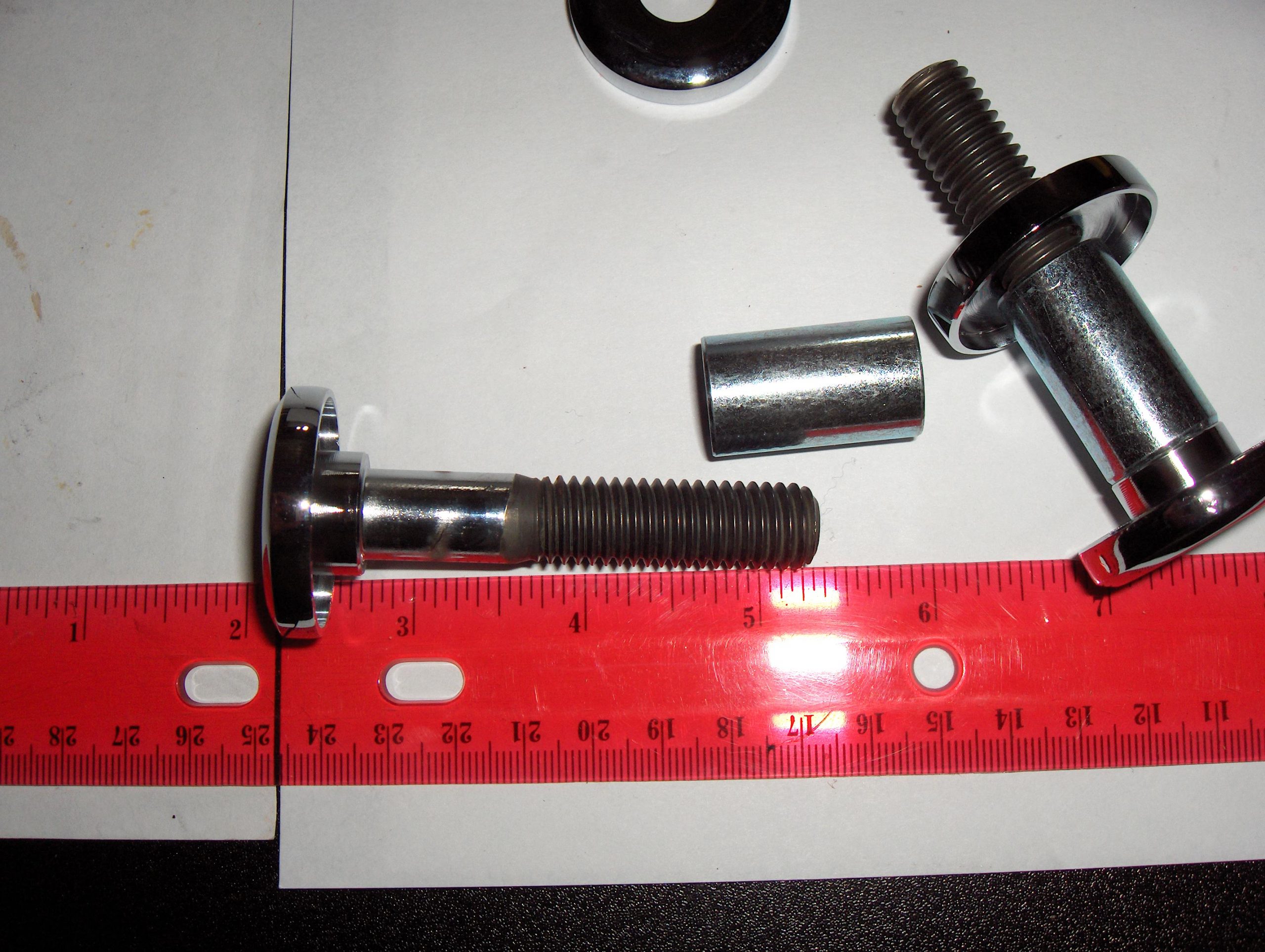Harley Bobbers,Choppers,Customs,Chrome Riser Bolt Kit Allen Type.. - Image 2