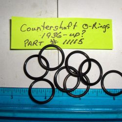 Harley Knucklehead,Panhead,Shovelhead Big Twin Countershaft O-Rings. P/N 11115