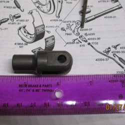 Harley Knuckle,Pan, Front Parkerized Brake Clevis."Short" 1936-57 P/N 42333-30