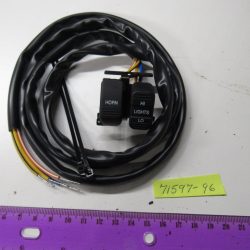 Harley Evo,Twin Cam,Black Dimmer & Horn Switch. 1996-06 P/N 71597-96B