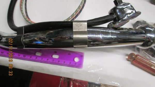 Harley Panhead Handlebar Wiring,Cable Clamp *Raw Metal* 1951-UP?? Part # 9976 - Image 5