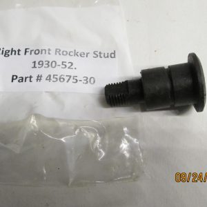 Harley 45 Flathead Solo WL,WLA,WR Right Front Rocker Stud 1930-52 P/N 45675-30
