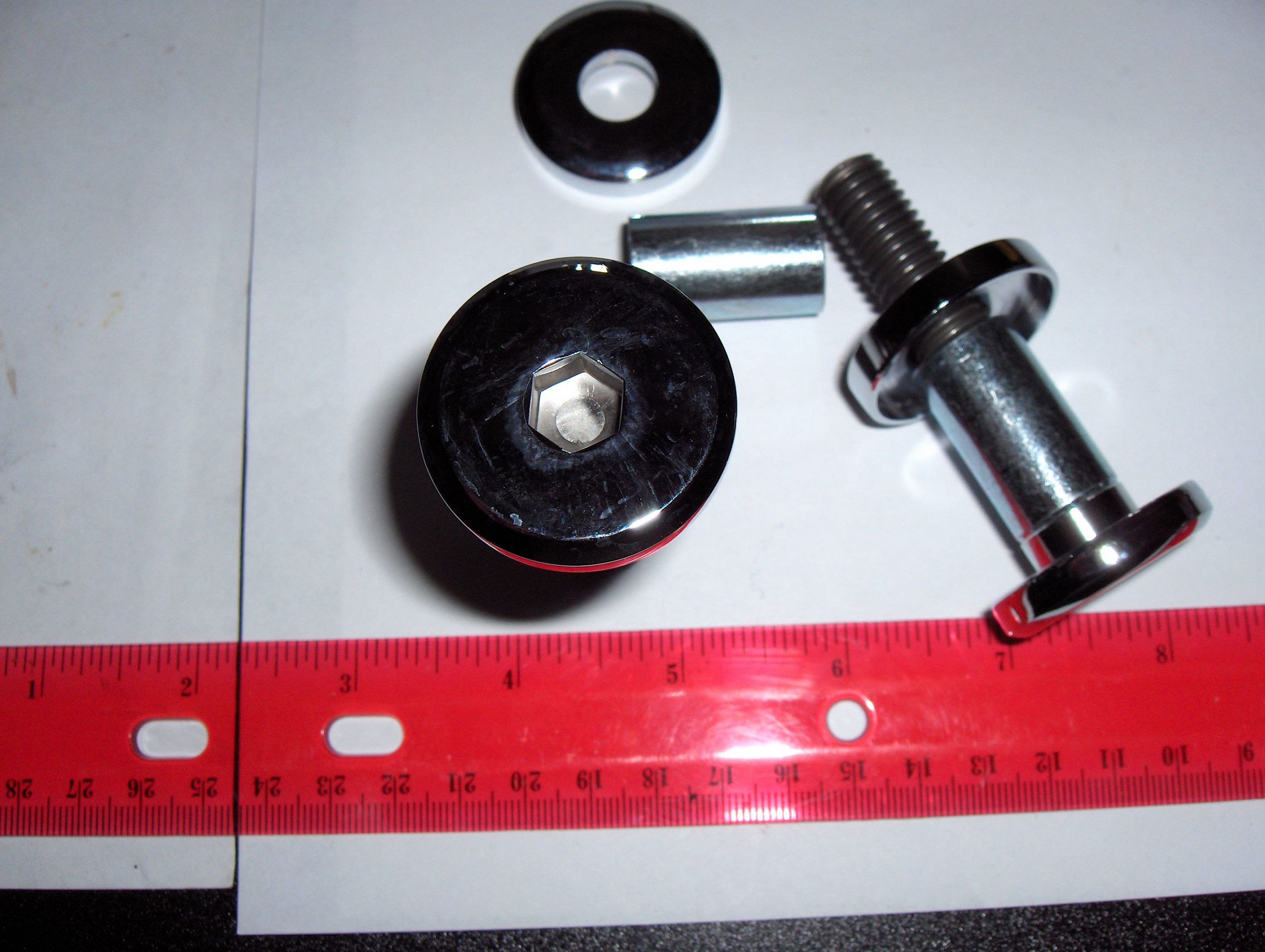 Harley Bobbers,Choppers,Customs,Chrome Riser Bolt Kit Allen Type.. - Image 4