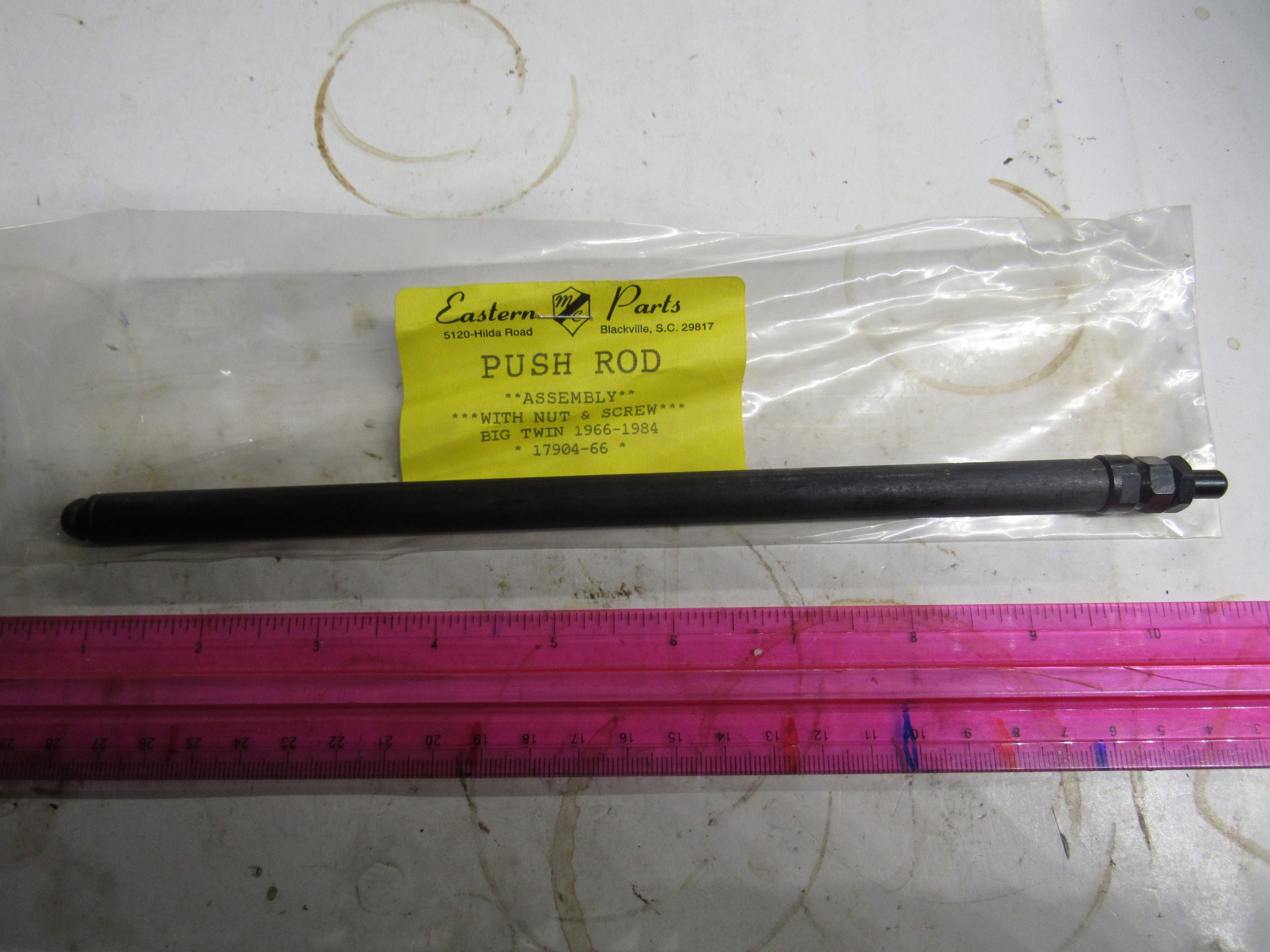 Harley Shovelhead Adjustable Push Rod  1966-84. P/N 17904-66