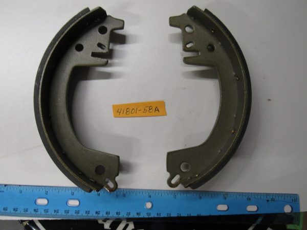 Harley Panhead Rear Brake Shoe Set  1958-62  P/N 41801-58A - Image 2