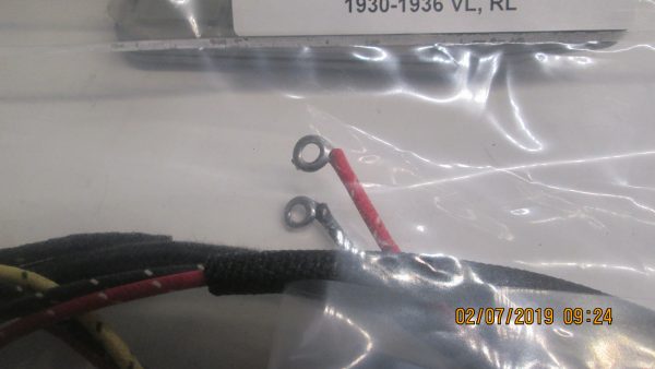 Harley VL,RL,Flathead.Complete Cloth Wiring Harness 1930-36. P/N 4735-30 - Image 3