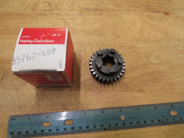 Harley Aermacchi 90-Z Second Gear Countershaft *NOS* P/N 35767-68P - Image 5