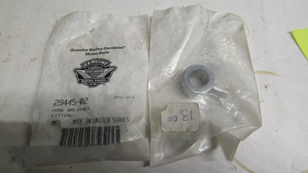 Harley Twin Cam,Sportster Hose Breather Fitting. 2002-UP?? P/N 29445-02 - Image 2
