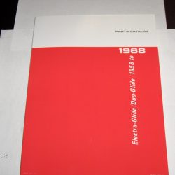 Harley Big Twin  Spare Parts Book for 1958-1968