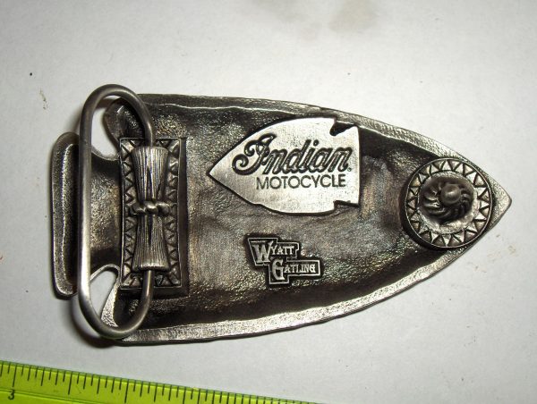 Indian Arrow Head Belt Buckle - Image 2