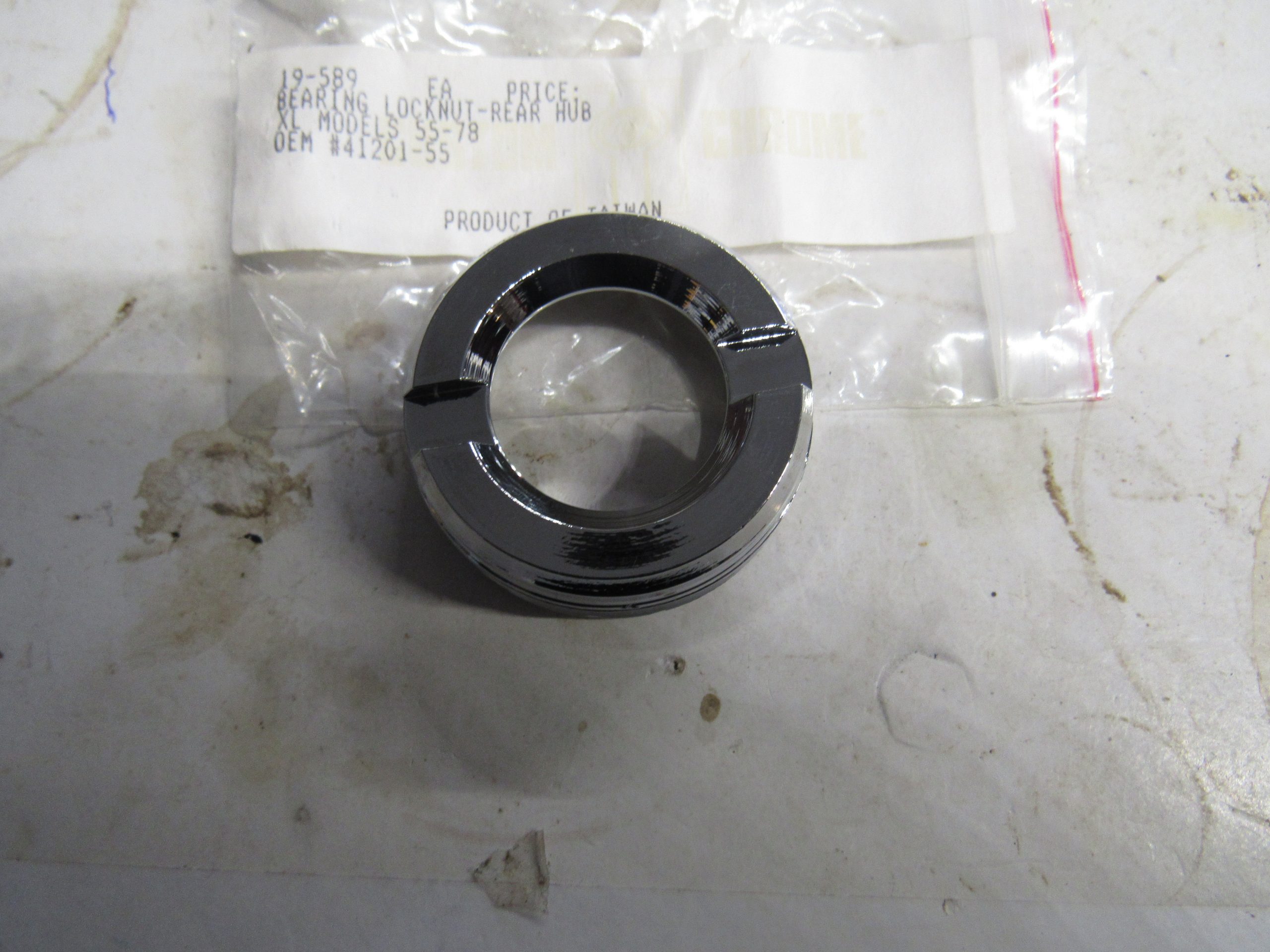 Harley Sportster Rear Hub Bearing Lock Nut 1955-78 - Image 5