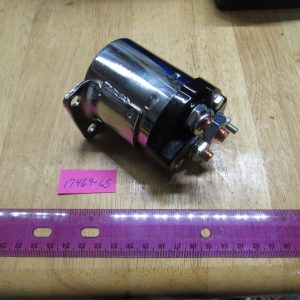 Harley Shovelhead,Sportster Chrome Starter Solenoid 1965-88.P/N 71469-65B