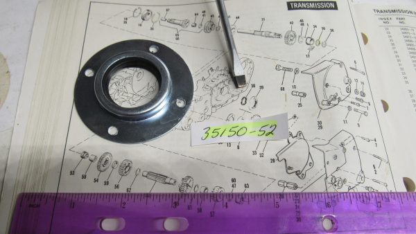 Harley Sportster Transmission Mainshaft Retainer & Oil Seal 1952-84 P/N 35150-52