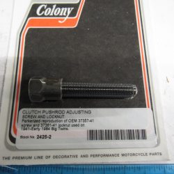 Harley Knucklehead,Panhead,Shovelhead.Clutch Pushrod Adjusting Screw & Locknut.