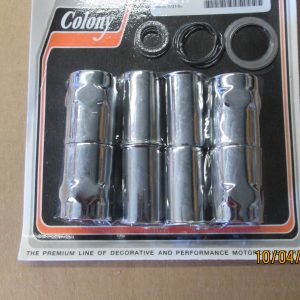 Harley 45 Flathead Solo and Servi-car Chrome Valve Covers 1942-73