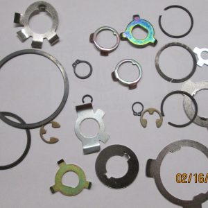 Harley Knuckle,Pan,Shovel 4 Speed Transmission Lock Tabs & Snap Ring Kit 1936-84