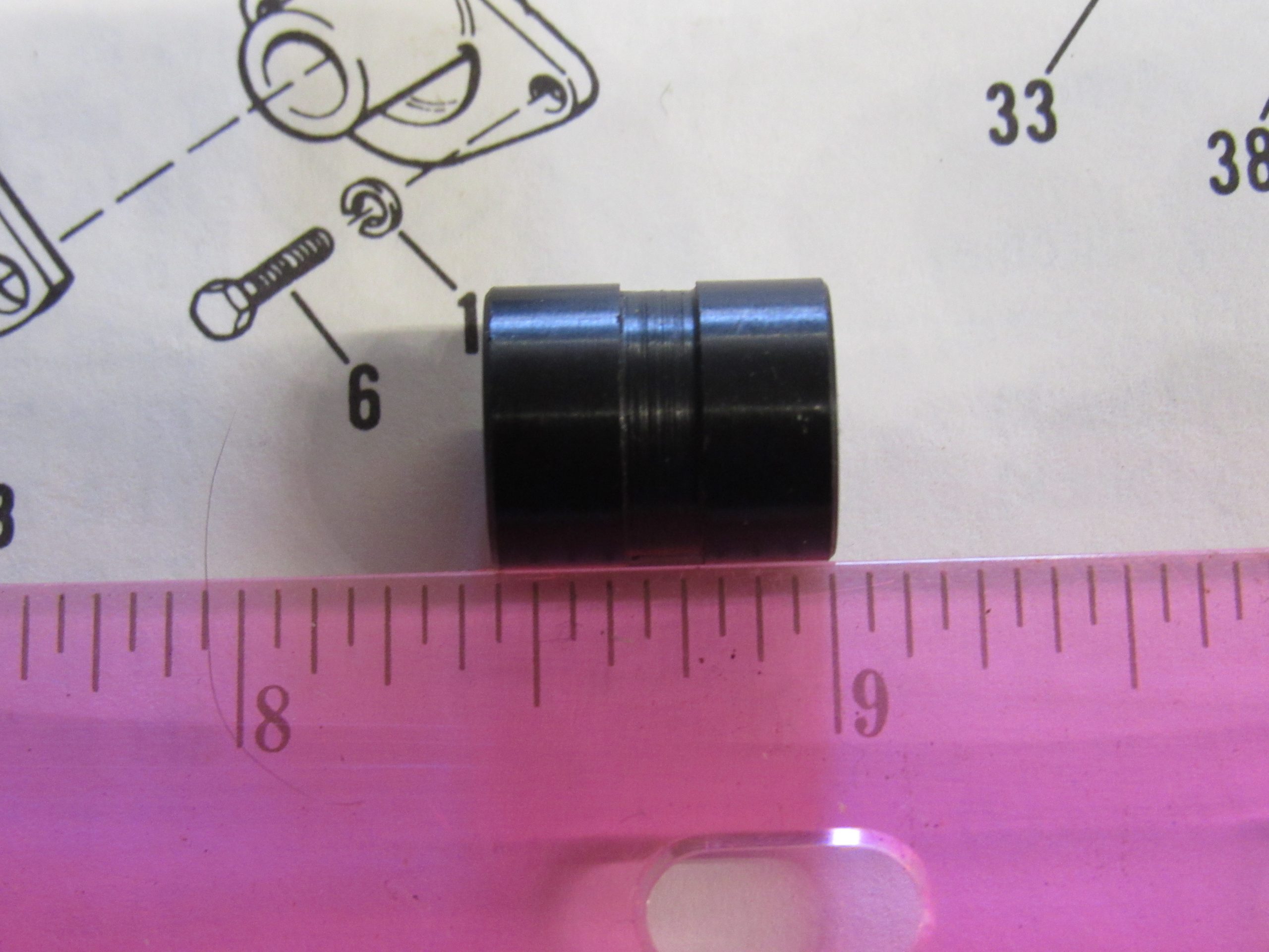 Harley Shovelhead Transmission Shift Lever Bushing. 1979-84 P/N 33187-79 - Image 4