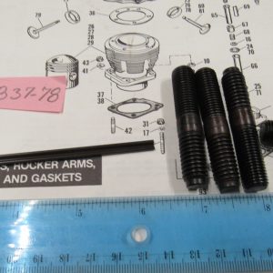 Harley Shovelhead Cylinder Base Studs 1978-84 P/N 16837-78 **QTY 4**