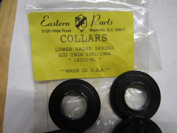 Harley Shovelhead Lower Valve Spring Collars 1981-84 P/N 18222-81 - Image 2