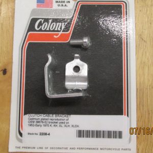 Harley Sportster Clutch Cable Bracket 1952-E1970 P/N 38676-52