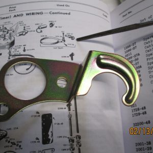Harley 45 Flathead Distributor Band Control Bracket 1937-46. P/N 32736-37