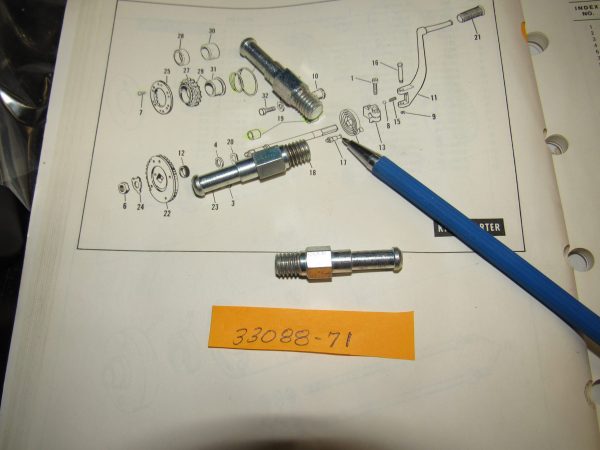 Harley Sportster Kicker Starter Spring Stud  1971-78 - Image 2