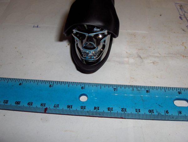 Harley Universal Chrome Skull Front Fender Ornament **KOOL**