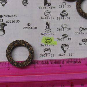 Harley,Knucklehead,Panhead,Flathead Fuel Strainer Gasket 1932-65