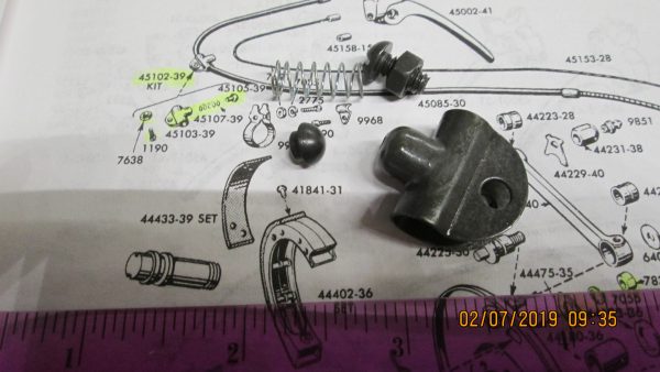 Harley Knucklehead,Panhead,Flathead Cable Oiler Kit 1939-57 P/N 45102-39 or Old # 4140-39 - Image 2