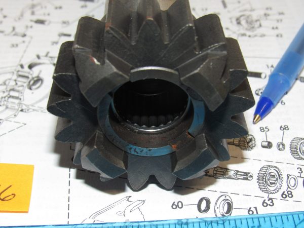 Harley Sportster 17 Tooth Clutch Gear  1956-66  P/N 37449-56 - Image 4