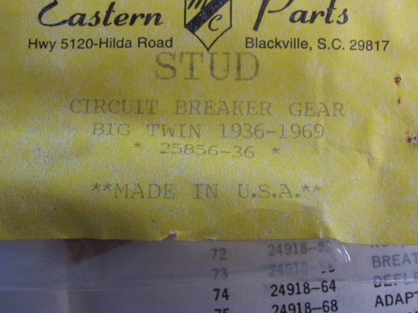 ..Harley?Knucklehead,Panhead,Shovelhead,Circuit Breaker Gear Stud?.1936-69 - Image 2