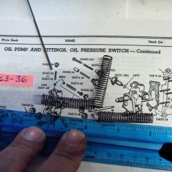Harley Knuckle,Pan,Oil Pump Check Valve Springs.1937-55 P/N 26363-36