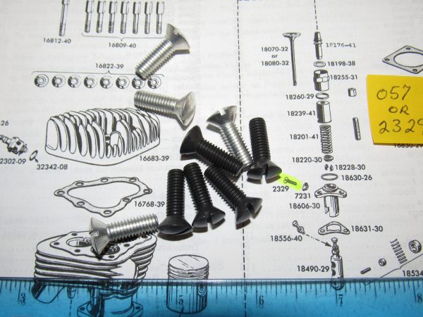 Harley,Knucklehead,Panhead,Flathead, Tappet Block Screw 1937-73 P/N 2329