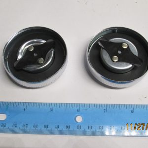 Harley Shovelhead Stock Style Gas Cap Set Vented and Non-Vented 1965-72