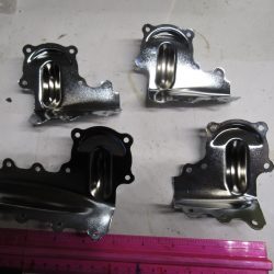 Harley Knucklehead Rocker Arm Cover Set..1938-47   **Chrome**