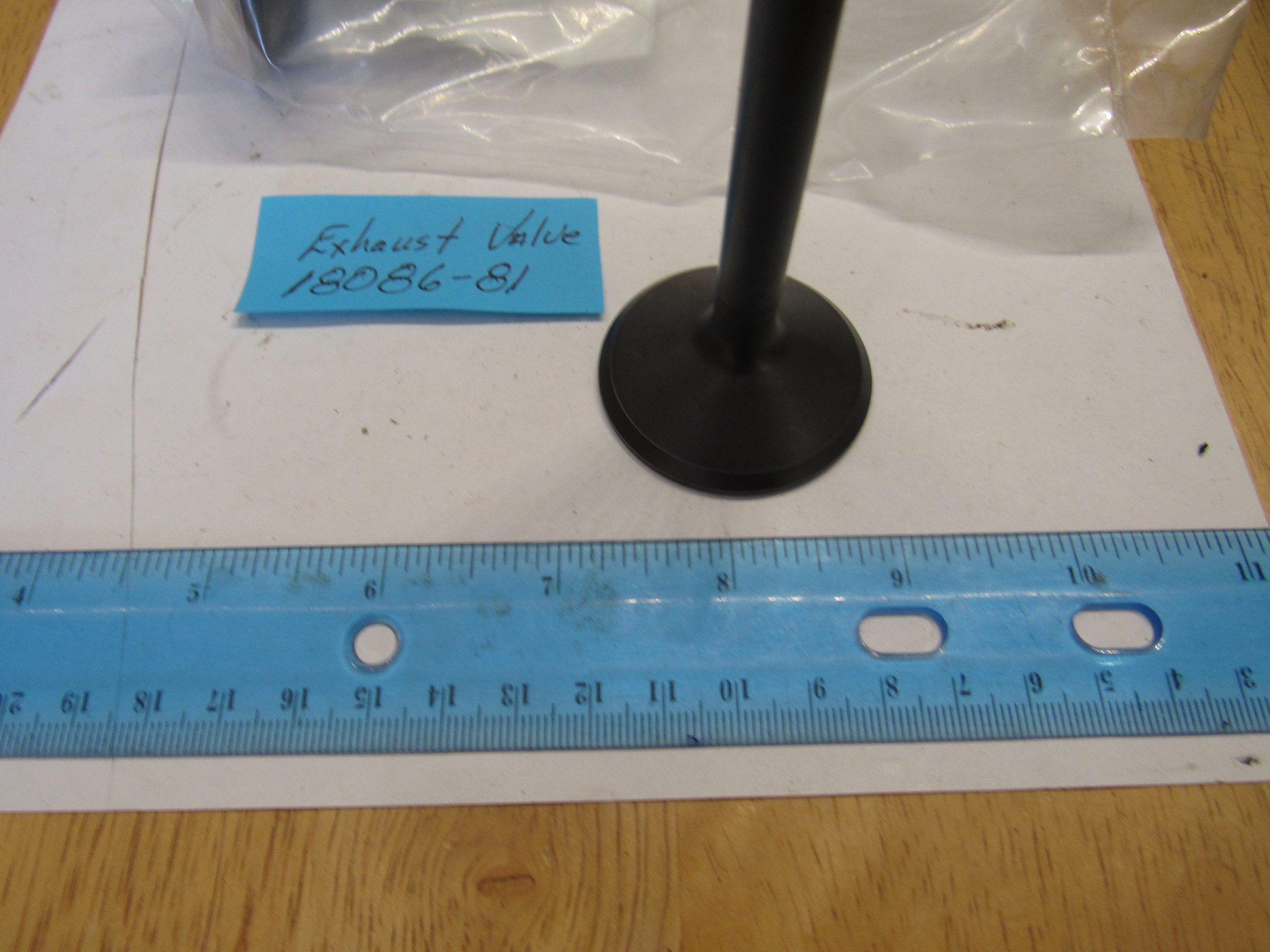 Harley Shovelhead Stainless Steel Nitrate Exhaust Valve 1981-84 P/N 18086-81