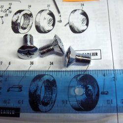 Harley Knucklehead,Panhead,Shovelhead Air Cleaner Screw..