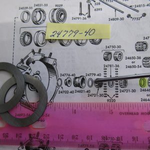 Harley Knucklehead,Panhead,Left Crank Case Bearing Washer 1940-54 ..P/N 24779-40