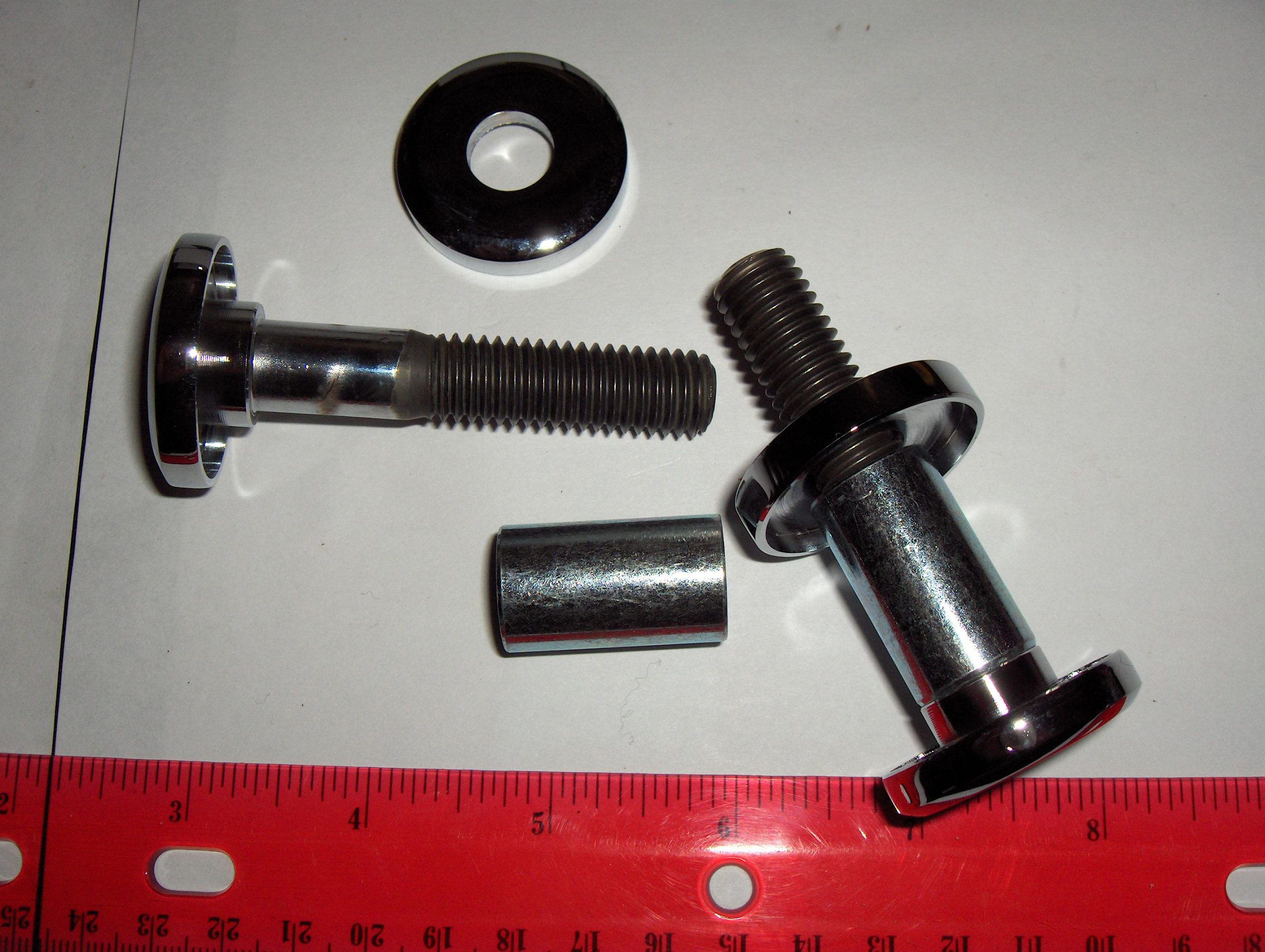Harley Bobbers,Choppers,Customs,Chrome Riser Bolt Kit Allen Type.. - Image 3