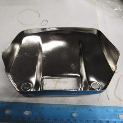 Harley Sportster Chrome Headlamp Visor Cover with Cutout 1971-up??