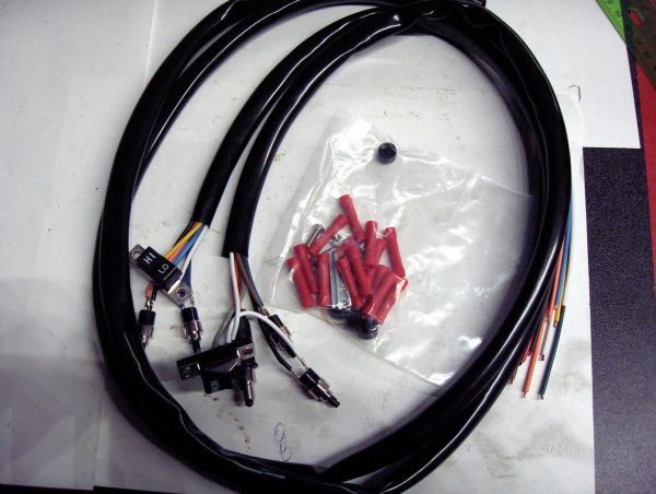 Harley Shovelhead,Sportster Handlebars Wiring Harness Kit with Switches 1973-81