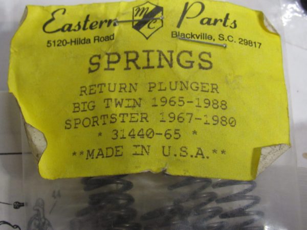 Harley Shovelhead,Sportster Starter Solenoid Plunger ReturnSpring..1965-88 P/N 31440-65 - Image 3