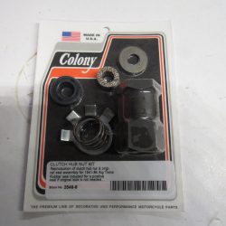 Harley Knucklehead,Panhead,Shovel,Tranny Clutch Hub Nut Kit.. 1941-84
