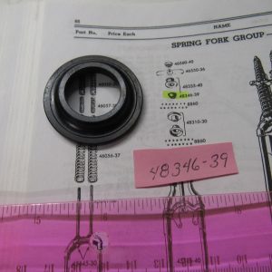 Harley 45 Flathead Solo and Servi-car Fork Stem Ball Bearing Race  P/N 48346-39