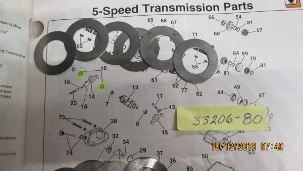 Harley Shovel,Evo,Twin Cam Shifter Cam Support Thrust Washer .020.. 1980-06.