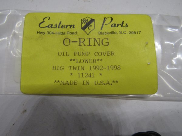 Harley Evolution Big Twin Oil Pump Cover Lower O-Ring 1992-98  P/N 11241 - Image 2