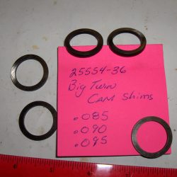 Harley Knucklehead,Panhead,Shovelhead,Evo Cam Shims 1936-98